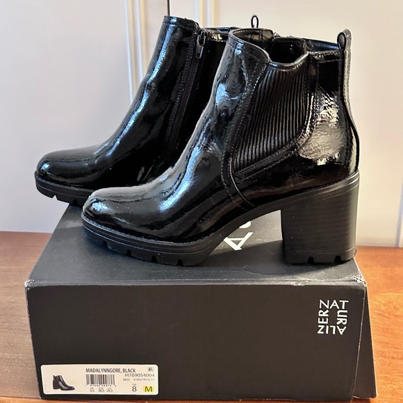 Naturalizer Patent Boots - Picture 3 of 5